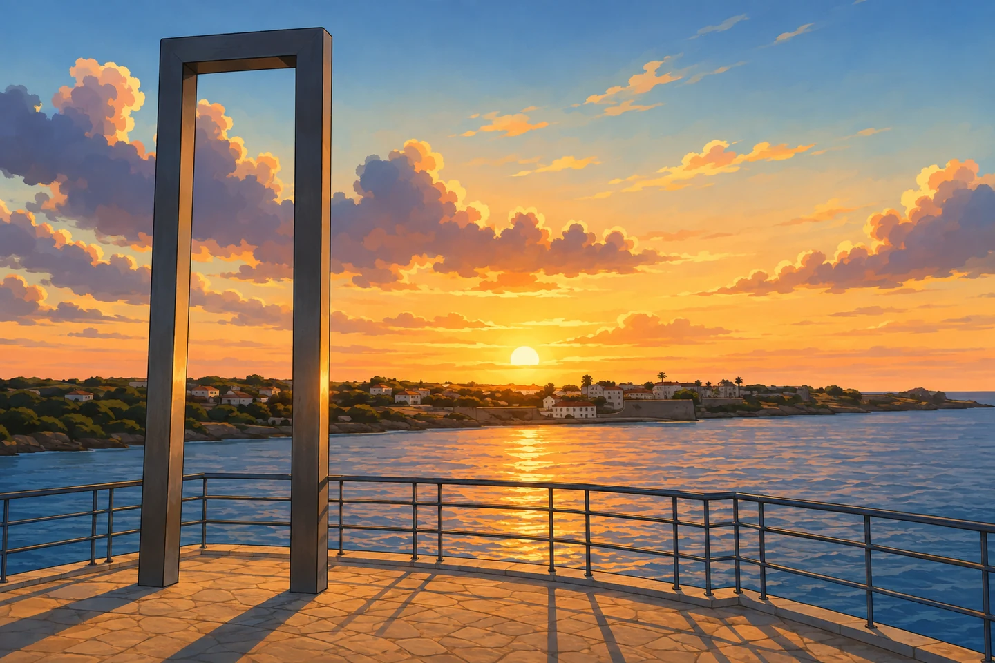 Puerta de Eos artwork used in LooTravel